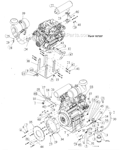 Page C Diagram and Parts List for MK-4030KB  MK Diamond Concrete Saw